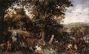 Garden of Eden fdgd BRUEGHEL, Jan the Elder